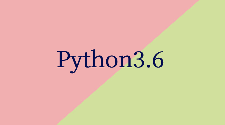 Python3.6
