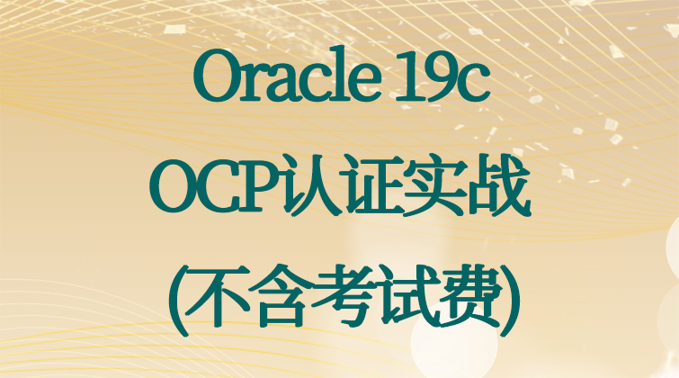 haima malala aotuo towin CentOS7.6 Oracle 19c OCP认证视频课程
